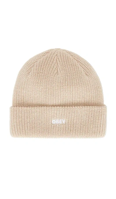 Obey Future Beanie In 银灰色
