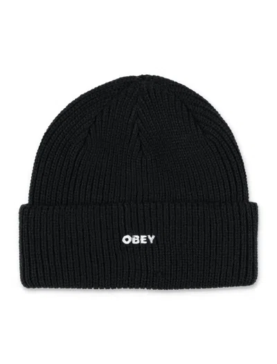 Obey Future Beanie In Black