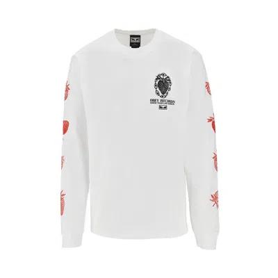 Obey Garden Classic Long-sleeved T-shirt In White