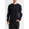 Obey Goblin Long Sleeve Thermal T-shirt In Black