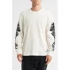 Obey Goblin Long Sleeve Thermal T-shirt In Neutral