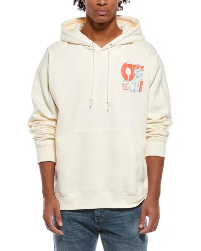 Obey Graphic Hoodie In Neutral
