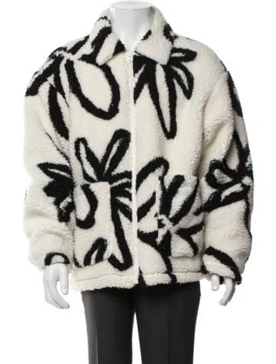 Pre-owned Obey Graphic Print Jacket In Black/neutrals