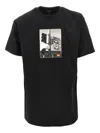 Obey Graphic T-shirt In Black