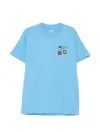 Obey Graphic T-shirt In Blue
