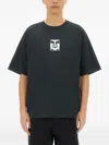 Obey Graphic-print T-shirt In Gray