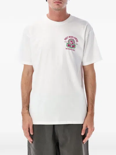 Obey Graphic-print T-shirt In White