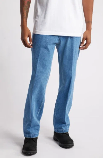 Obey Hardwork Carpent Jeans In Light Indigo