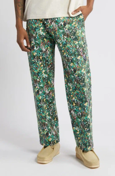 Obey Hardwork Carpenter Pants In Floral Multi