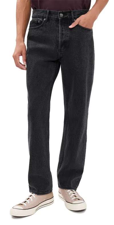 Obey Hardwork Denim Jeans Faded Black