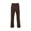 Obey Pantalone Trousers In Brown