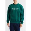 Obey Headlines Logo Sweatshirt In Multi
