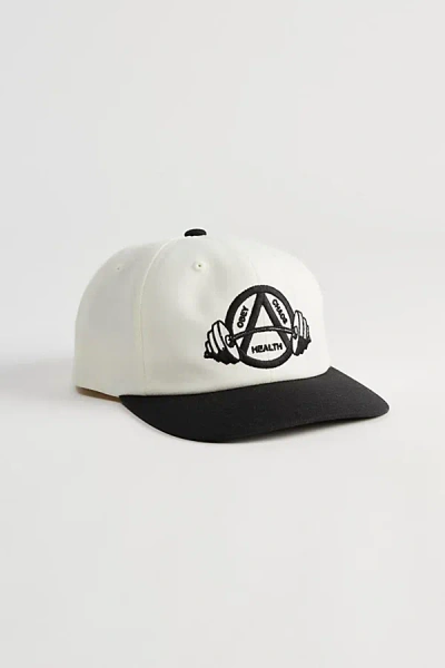 Obey Health 6-panel Baseball Hat In White, Men's At Urban Outfitters
