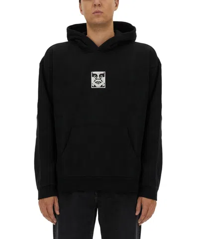 Obey Hoodie In Black