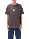 Obey Icon Face Pigment Dyed Heavyweight T-shirt In Brown