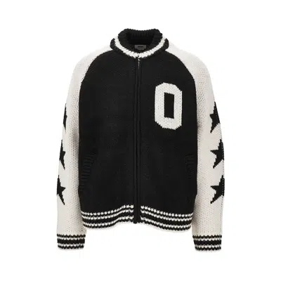 OBEY 'OBEY INT. COWICHAN' FULL-ZIP SWEATER