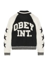 Obey Int. Cowichan Sweater In Black