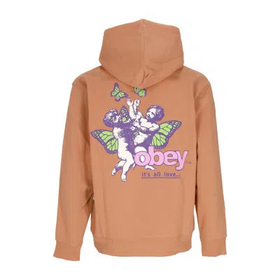 Obey It's All Love Premium Hooded Fleece Unbleached Men's Hoodie