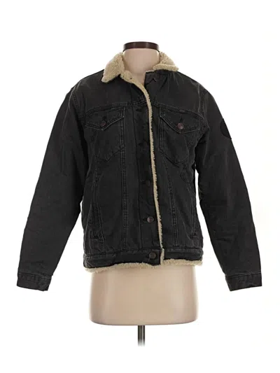 Pre-owned Obey Jacket In Black
