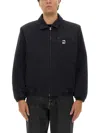 Obey Zip-up Shirt Jacket