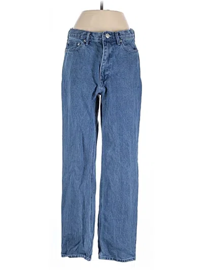Pre-owned Obey Jeans In Blue