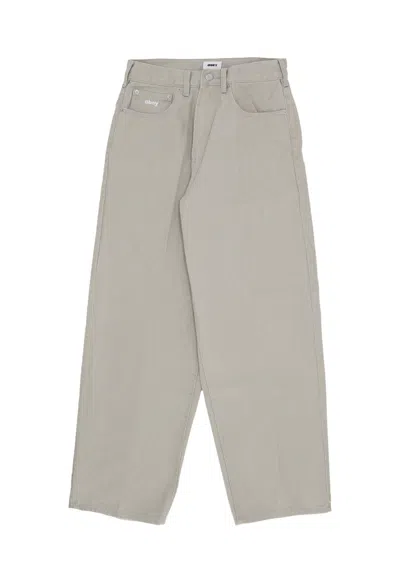 Obey Jeans Man Bigwig Baggy Denim Abbey Stone Faded