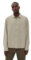 Obey Jimmy Flannel Plaid Shirt Laurel Oak Multi In Green