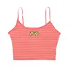 Obey Joy Ringer Tank Women's Top Pink Punch Multi In Multi