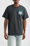 Obey Know Thyself Graphic T-shirt In Gray