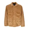Obey Larson Jacket Catechu Wood Men's Workwear Jacket In Catechu Wood