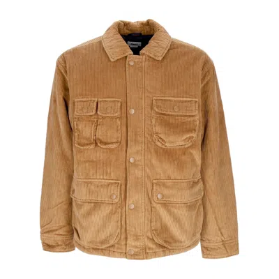 Obey Larson Jacket Catechu Wood Men's Workwear Jacket