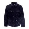 Obey Larson Jacket Men's Workwear Jacket Black In Black