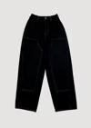 Obey Leah 2 Baggy Denim In Black