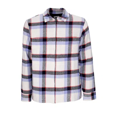 Obey Lloyd Shirt Jacket Unbleached Multi Men's Padded Shirt