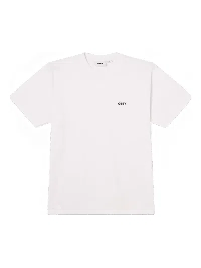 OBEY LOGO-PRINT T-SHIRT