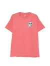 Obey Logo T-shirt In Red