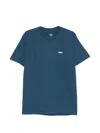 Obey Logo-detail T-shirt In Blue