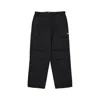 Obey Long Men's Big Timer Cargo Pant Washed Black In Washed Black