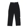 Obey Long Men's Big Timer Twill Double Knee Carpenter Pant Black In Black