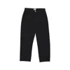 Obey Long Men's Hardwork Flooded Work Pant Black In Black