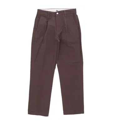 Obey Long Men's Summer Pant Dark Brown