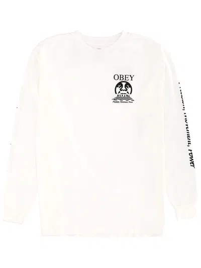 Obey Precision Pigment Long-sleeve T-shirt In Multi