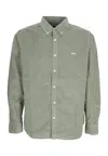 Obey Grafton Corduroy Woven Top Laurel Wreath In Laurel Wreath