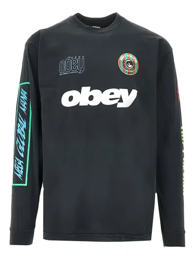 OBEY LONG-SLEEVE SWEATER