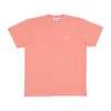 Obey Lowercase Pigment Tee Pigment Shell Pink Men's T-shirt In Pink