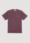 Obey Lowercase Pigment Tee Ss In Purple