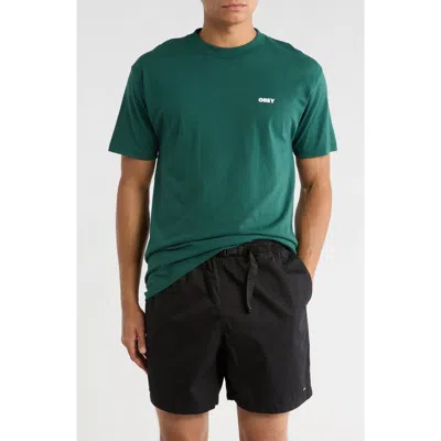 OBEY OBEY MAKE ART NOT WAR GRAPHIC T-SHIRT