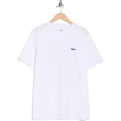 OBEY OBEY MAKE ART NOT WAR GRAPHIC T-SHIRT