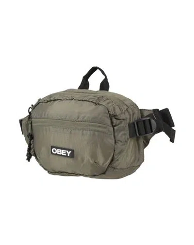 Obey Man Belt Bag Military Green Size - Polyester