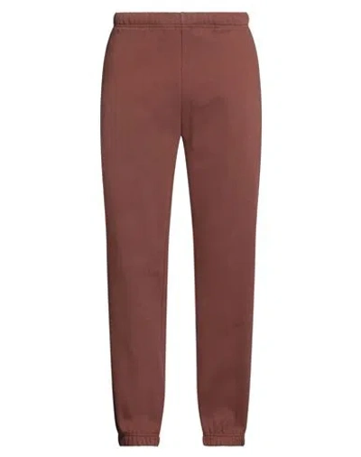 Obey Man Pants Brown Size M Cotton, Polyester